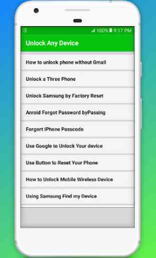 Unlock any Device Guide 2020: 1