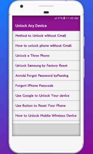 Unlock any Phone Guide 1
