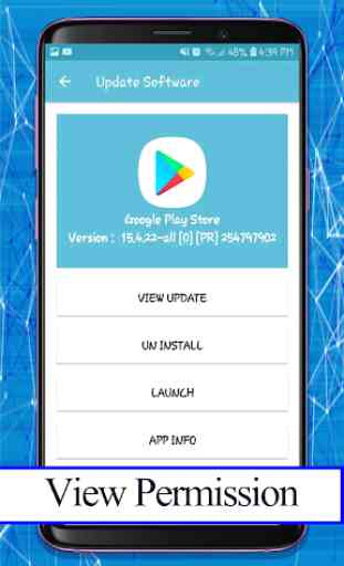 Update software - Update software of Play Store 3