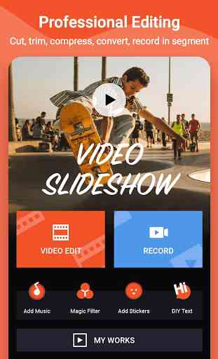 VidArt - Video SlideShow Maker Editor de video 1
