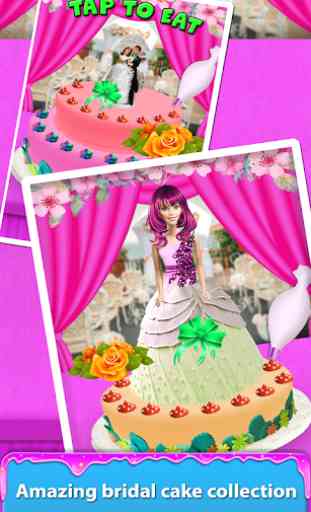 Wedding Doll Cake Maker! Cocinar pasteles nupciale 4