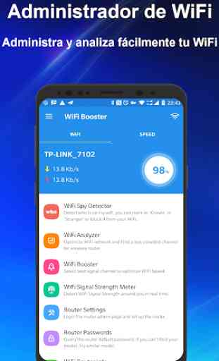 WiFi Administrador - Analizador y Prueba velocidad 1