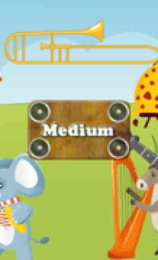 Juegos de música para niños y bebés : descubrir los instrumentos musicales y sus sonidos ! juegos para niños pequeños 1