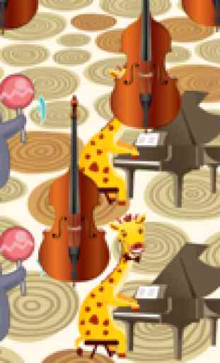 Juegos de música para niños y bebés : descubrir los instrumentos musicales y sus sonidos ! juegos para niños pequeños 4