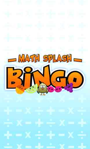 Math Bingo Splash: Números Academia de la diversión de Juegos y Ejercicios para el primero, segundo, tercero, cuarto y quinto grado - Matemáticas de la Escuela Primaria y Primaria 1