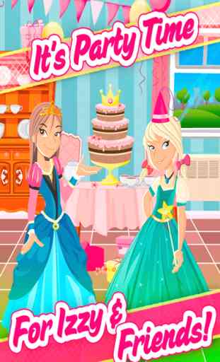 My Izzy And Friends Storybook Episode Game  - The Royal Birthday Party Story 1