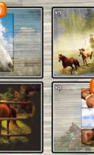 Poderosos Caballos - reales caballos de imagen los juegos de rompecabezas para los niños 2