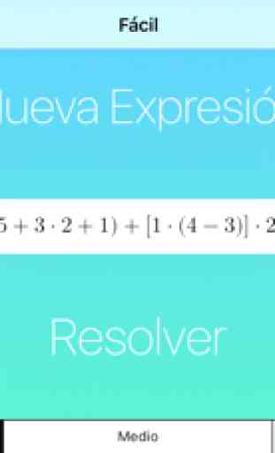 Expresiones Matemáticas con SOLUCIÓN COMPLETA 1
