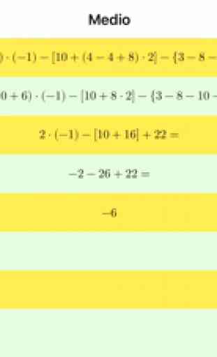 Expresiones Matemáticas con SOLUCIÓN COMPLETA 4