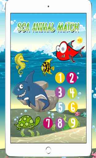 mezclar y combinar juego animal de mar para niños gratuitas 1