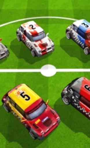 Microcar Fútbol - juego de carreras de coches para los niños 3