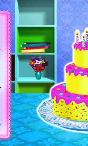 Torta de cumpleaños decoración 2