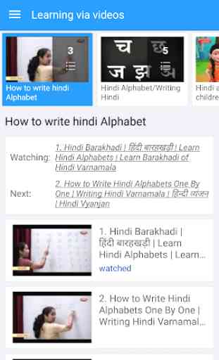 Alfabeto Hindi, Escritura De Letras Hindi 4
