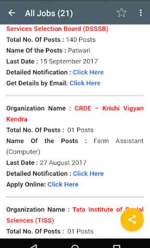 All Govt Job Alerts (Daily Updated) 2