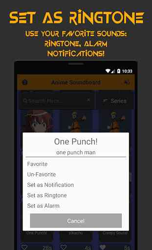 Anime Soundboard - Sounds, Ringtones, Notification 2