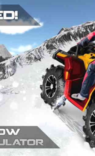 ATV Nieve Simulador 3