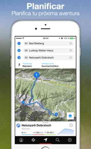 bergfex rutas y tracking GPS 3