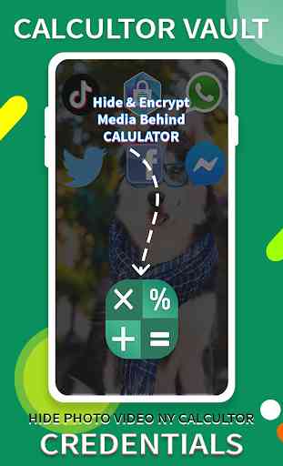Calculator Vault : Applock photo & video hider 4