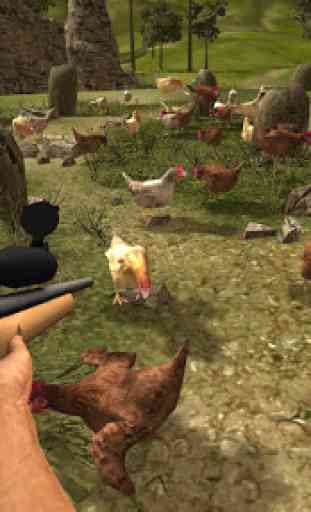 Chicken Shooter in Chicken Farm Chicken Shoot Game 2