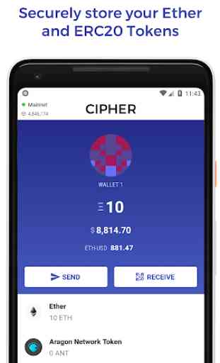 Cipher Browser - Ethereum Wallet & DApp Browser 1