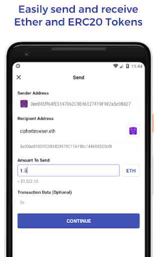 Cipher Browser - Ethereum Wallet & DApp Browser 2