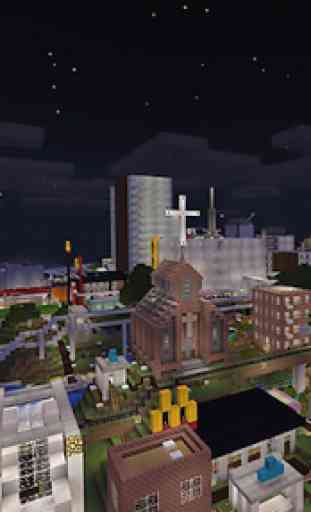 City maps for MCPE 2
