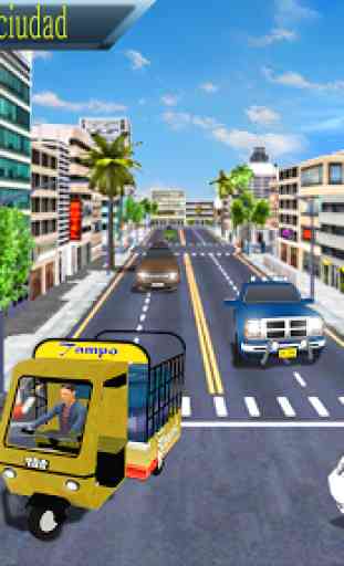 Ciudad Bicitaxi Carga Transporte: Chofer Simulador 2