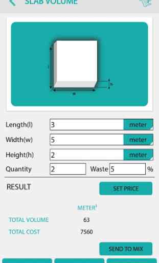 Concrete Volume Calculator–Construction Calculator 4