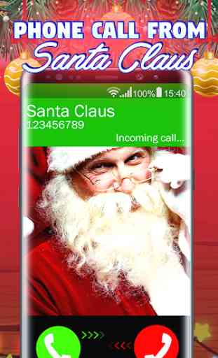 Contestar llamada de Santa Claus (broma) 2