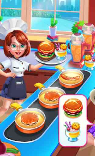 Cooking Frenzy: Diary Food and Cooking Games 2020 2