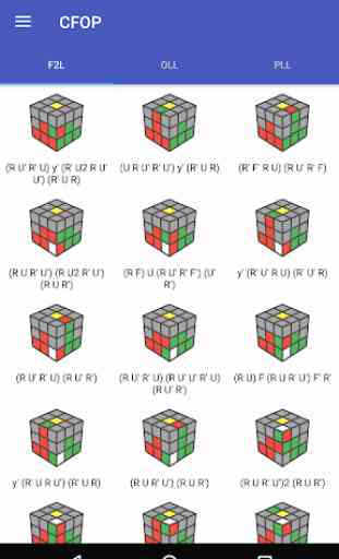 Cube Algorithms 3
