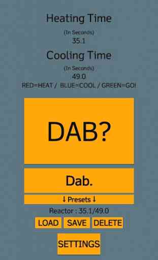 Dab Timer - Free Custom Heatup and Cooldown Timer 1