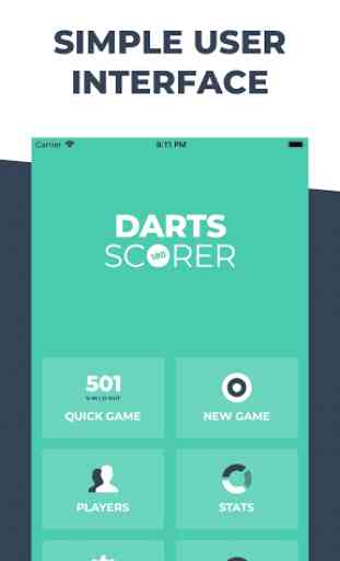 Darts Scorer 180 - Darts Scoreboard App 1