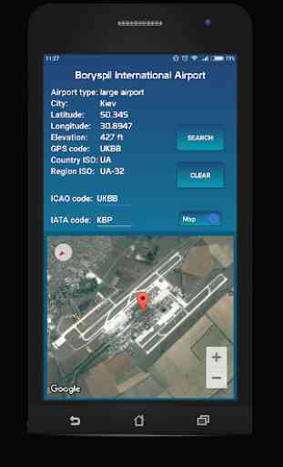 Datos de aeropuertos ICAO/IATA 1