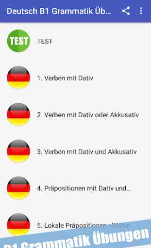 Deutsch Lernen B1 Grammatik Übungen 1