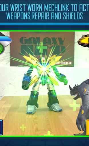 Disney Mech-X4 Robot AR Battle 1