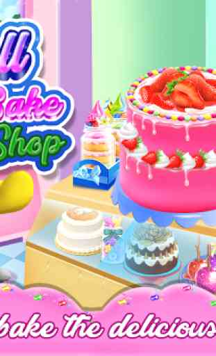 Doll Cake Bake Bakery Shop - Sabores de cocina 2