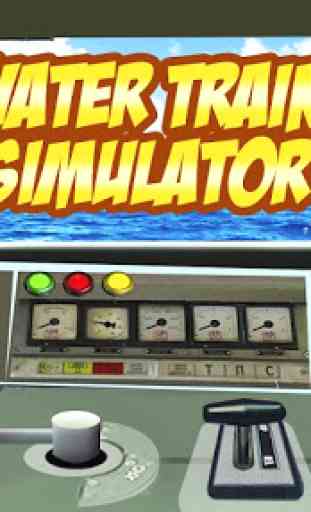 El agua de Train Simulator 1