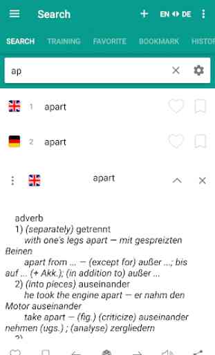 English - German & German - English dictionary 1