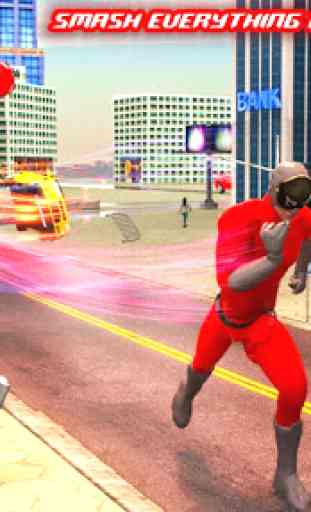Flash speed hero: juegos de simulador de crimen 1