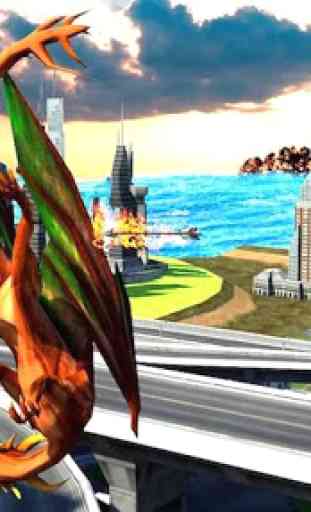 Flying Dragon Clash Simulator: Arqueros VS Dragone 3