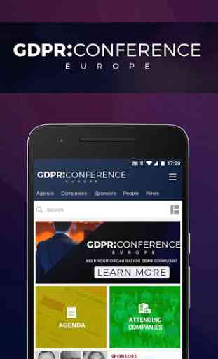 GDPR CONFERENCE ​EUROPE 1