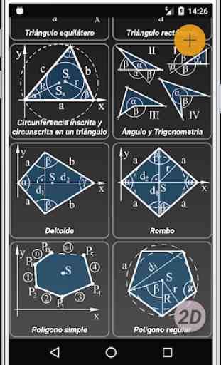 Geometryx: Geometría - Cálculos y Fórmulas 2
