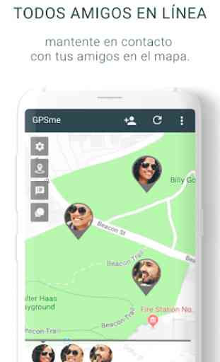 GPSme - yo y toda mi familia - en el mapa! 3