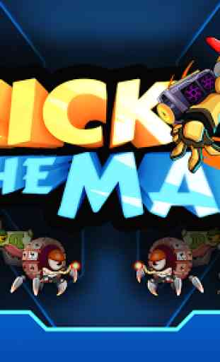 Kick the Man - juego de plataformas de tiro libre 1