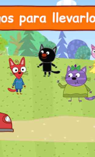 Kid-E-Cats: Picnic con Gatitos - Juegos Infantiles 3