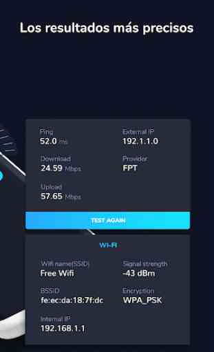 Medir Velocidad De Internet Y Comprobar WiFi 2