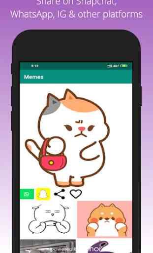 Memes: GIFs, Stickers for Snapchat, WhatsApp, IG 2