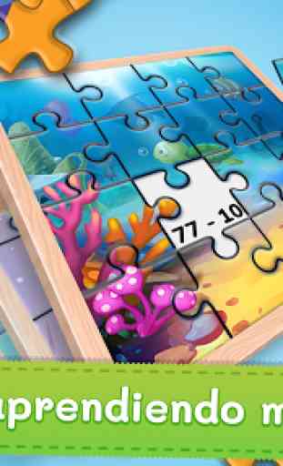 Mi juego de matemática con rompecabezas para niños 1