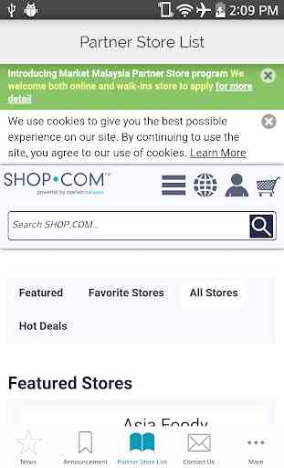 MY.SHOP.COM Merchant app 3